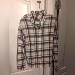 NWT Eddie Bauer Men's Plaid Shirt